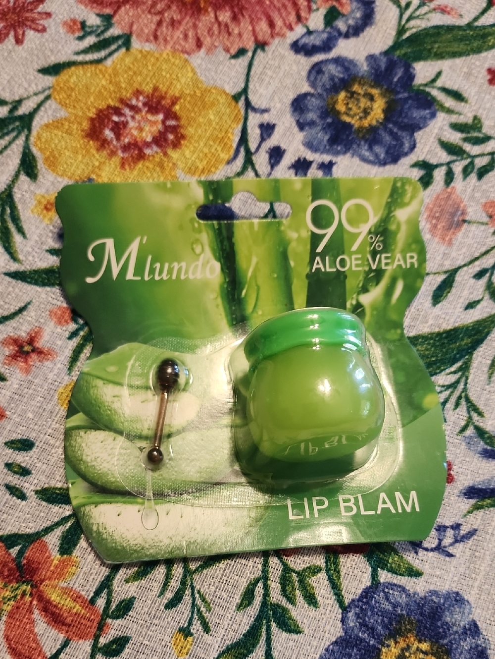 Aloe Vera Green Lip Balm - Hydrating Lip Care